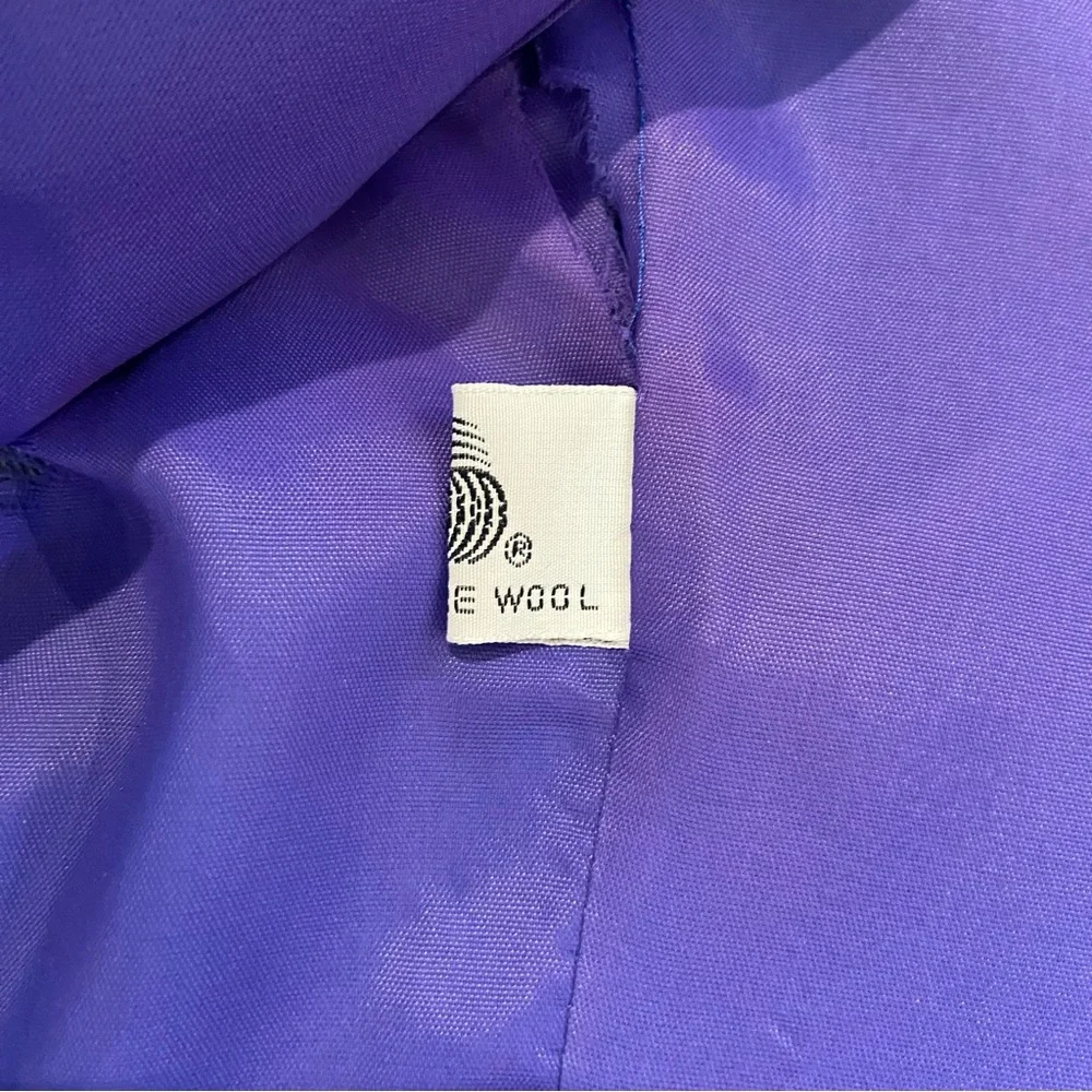 Vintage Christian Dior Le Suit Blazer Royal Blue Women's size 8